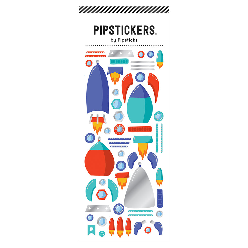 Rocket Space Capsule Creator Stickers