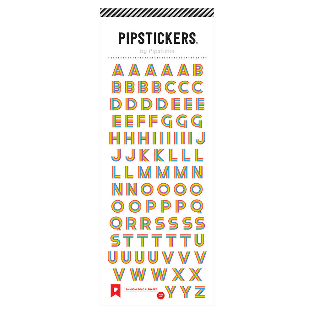 Alphabet & Number Sticker VER.4 / Number Letter Sticker / Letters