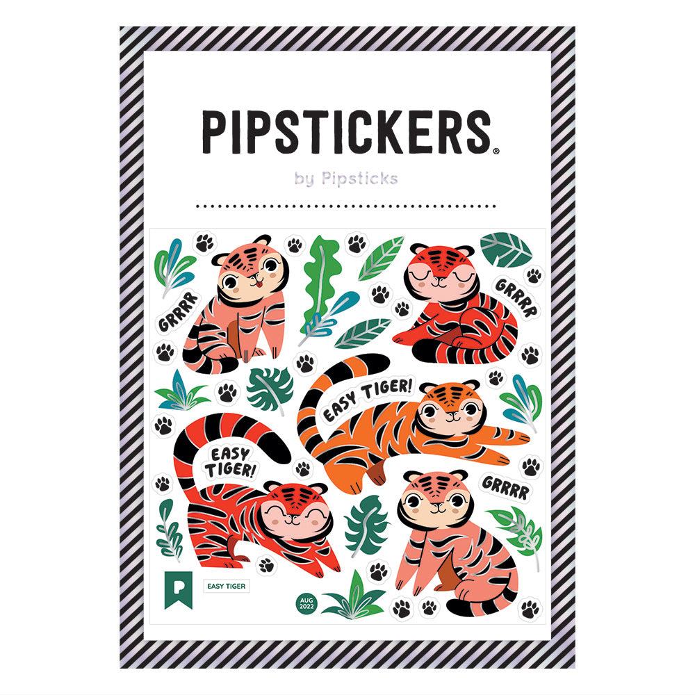 Hand-Drawn Tiger Stickers