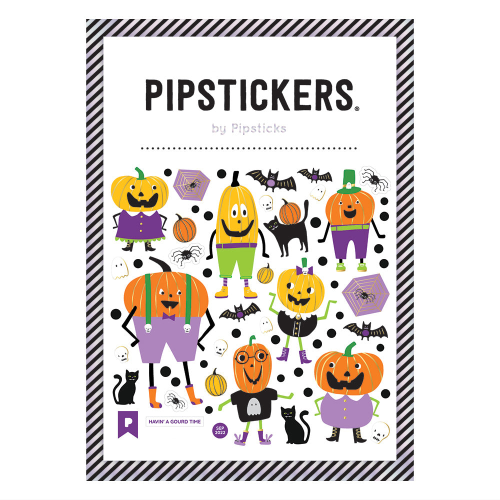 Having A Gourd Time Halloween Stickers