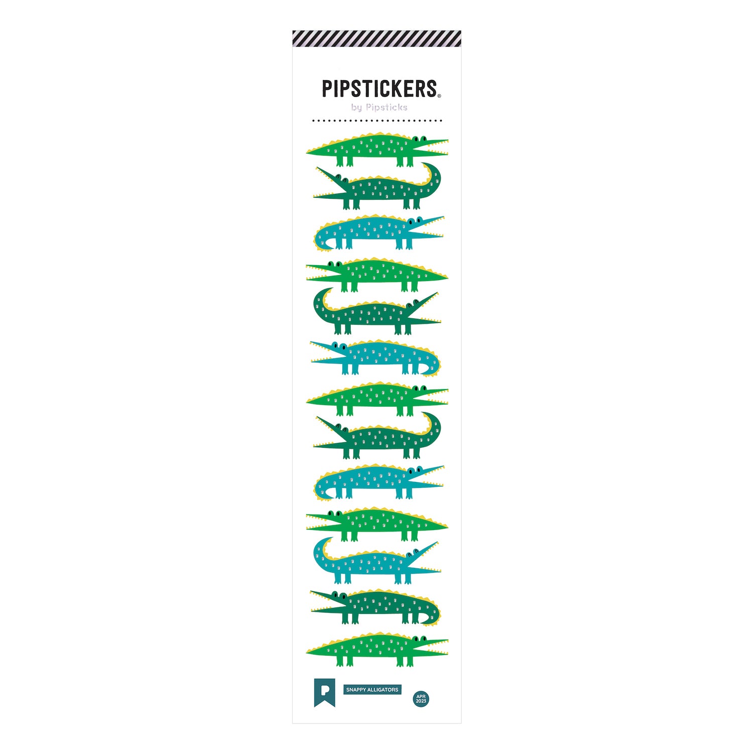 Snappy Alligators Sparkly Stickers – Sticker Planet