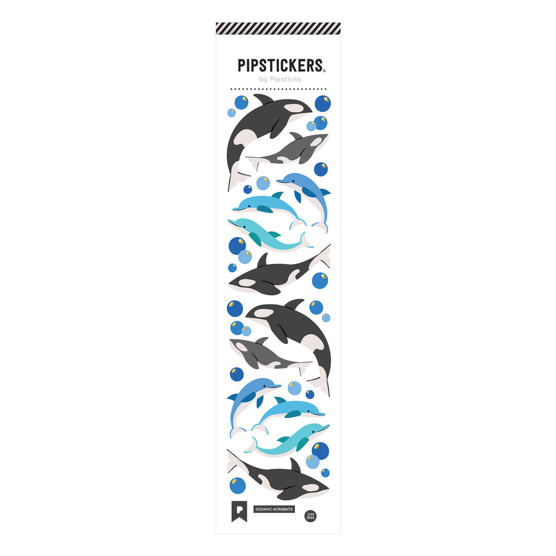 Oceanic Acrobats Dolphin Stickers