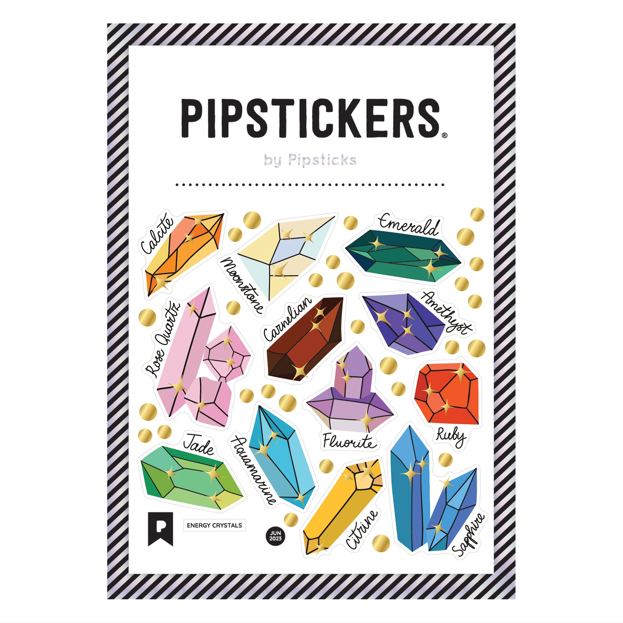 Energy Crystals Stickers – Sticker Planet