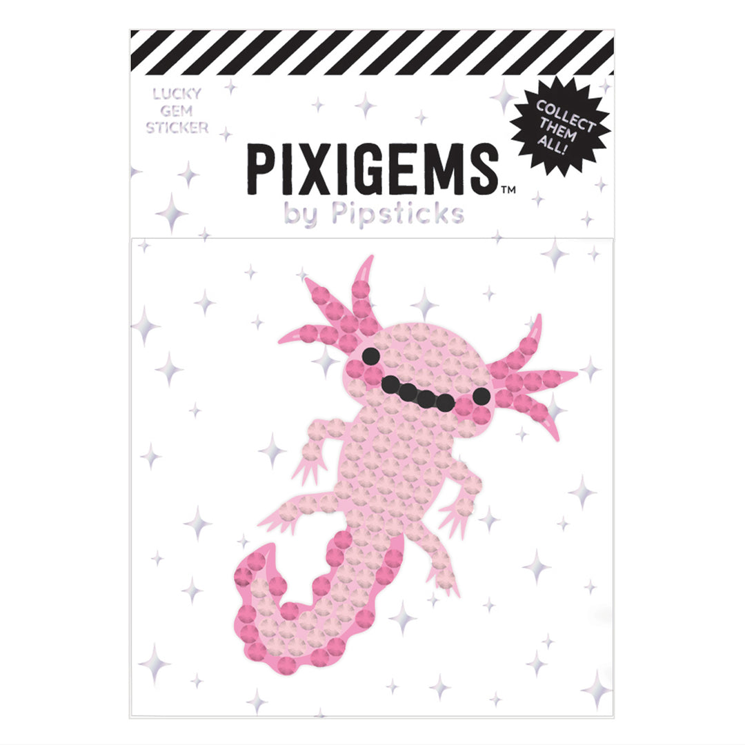 Alvin Axolotl Pixigem Sticker