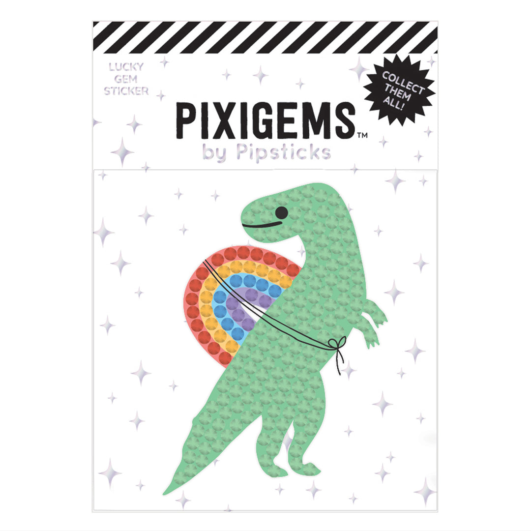 Tiki T Rex Pixigem Sticker