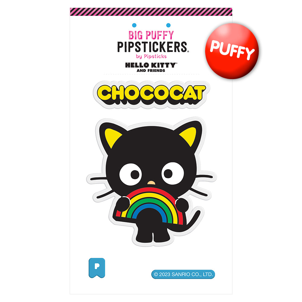 Chococat Cat Sticker Big Puffy Chococat Sticker – Sticker Planet