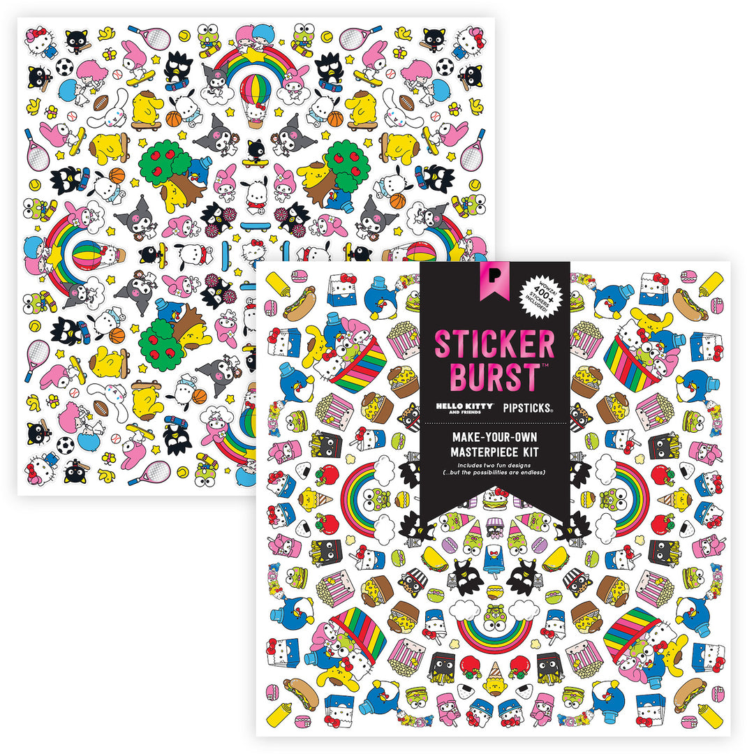 Hello Kitty And Friends Sweet Sports Sticker Burst Set