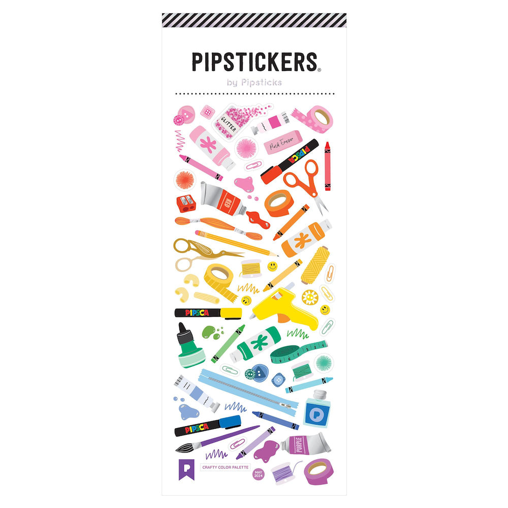 Crafty Color Palette Hobby Stickers