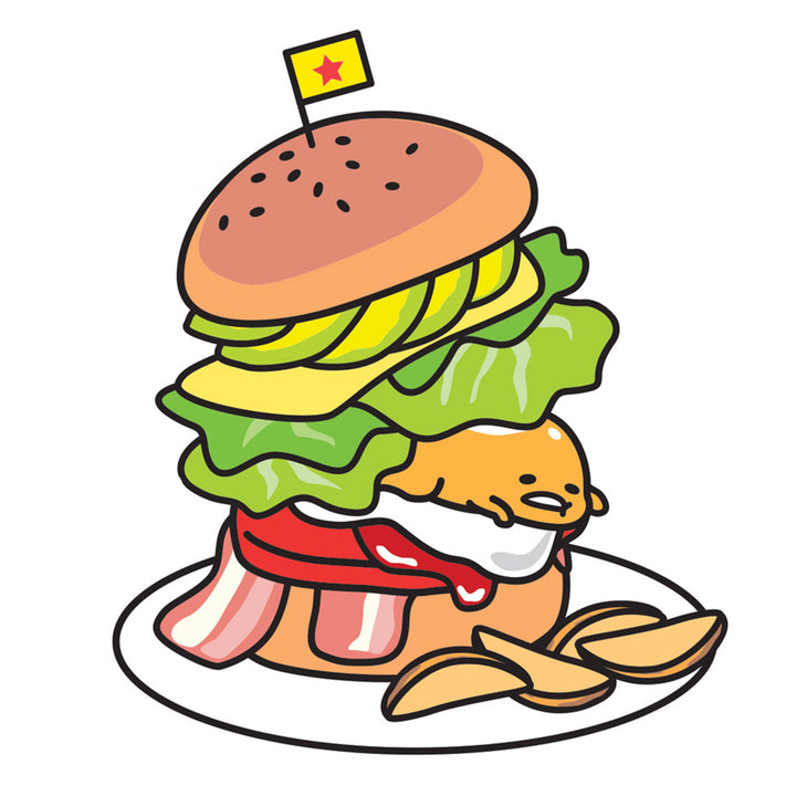 Gudetama Bacon Me Hungry Scratch 'n Sniff Sticker