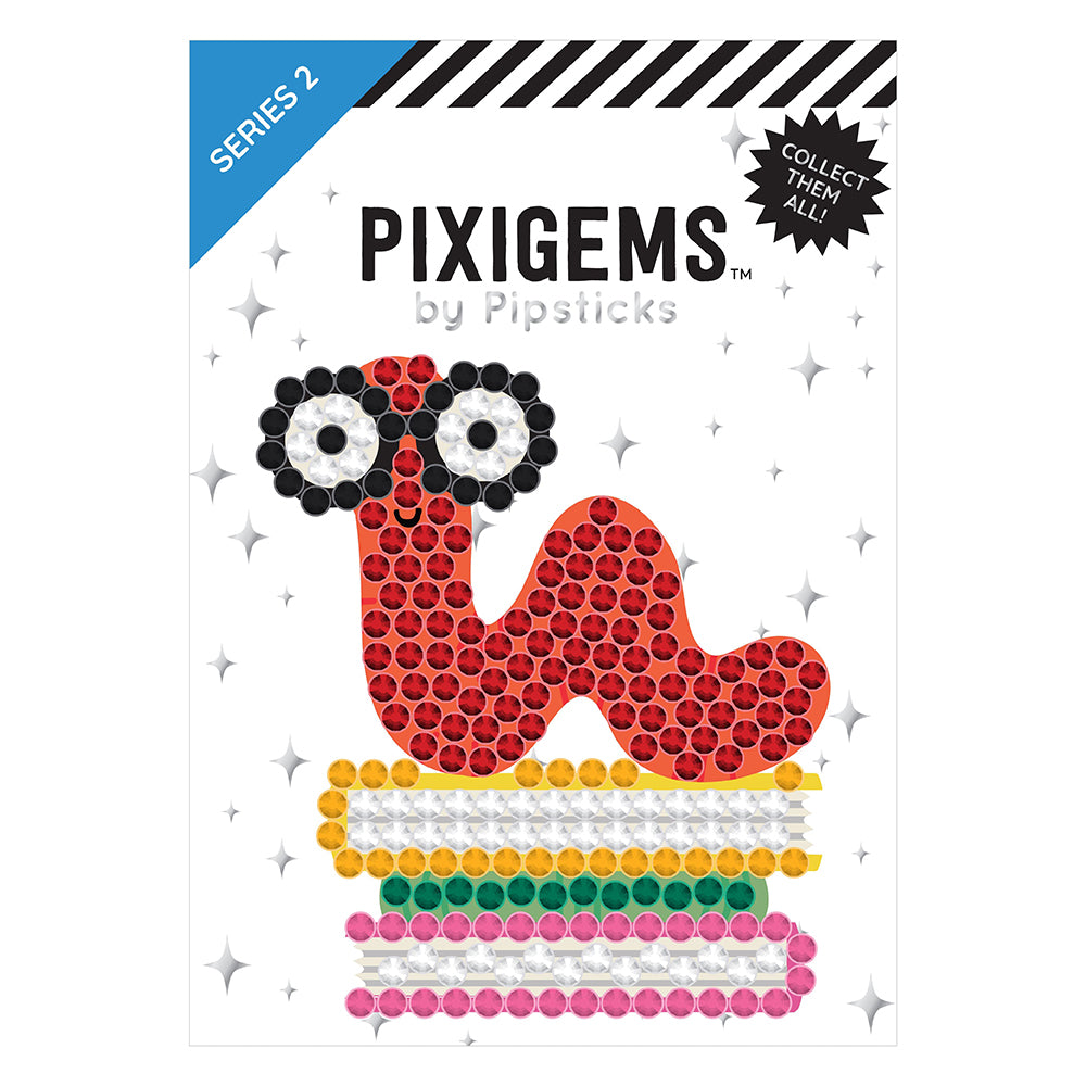 Benny Bookworm Pixigem Sticker