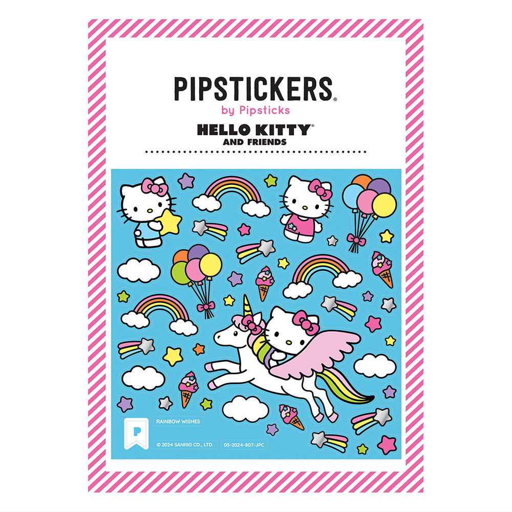 Hello Kitty Rainbow Wishes Stickers