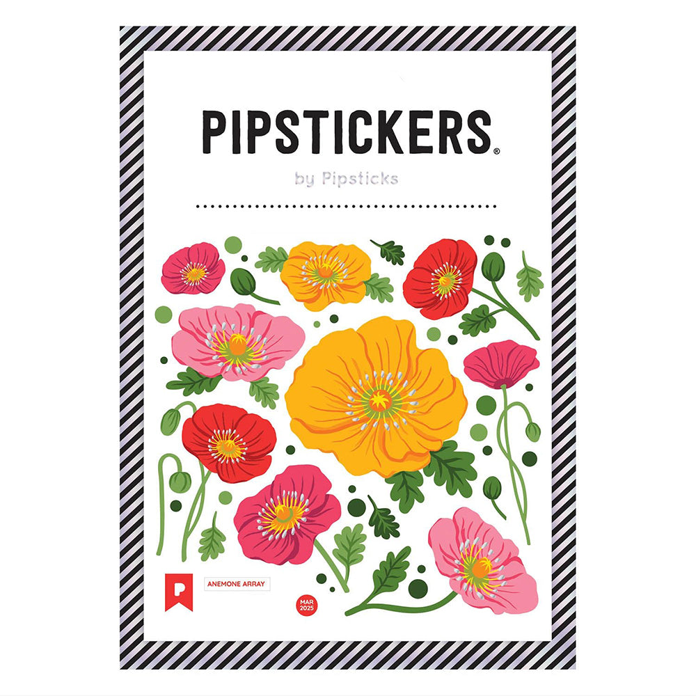Peaceful Poppies Floral Stickers