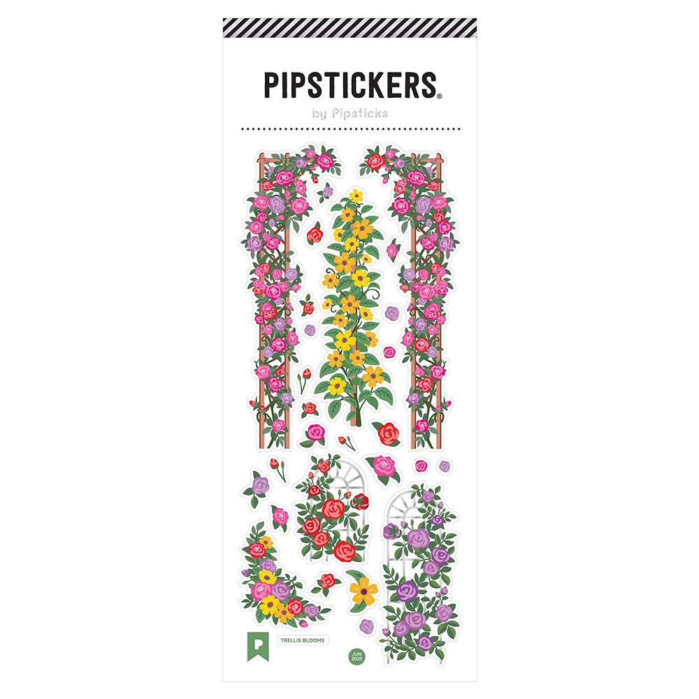 Trellis Blooms Floral Stickers