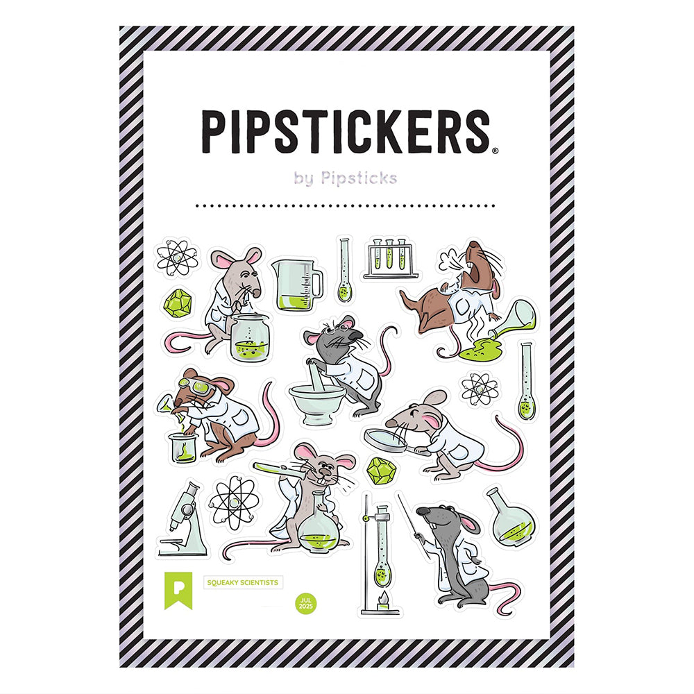 Squeaky Scientists Mouse Stickers