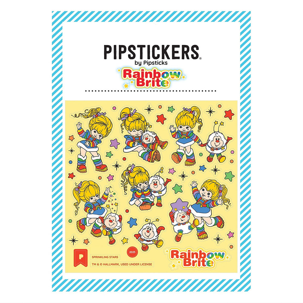 Rainbow Brite Sprinkling Stars Stickers