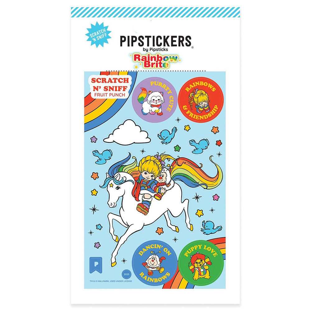 Rainbows And Friendship Scratch And Sniff Stickers