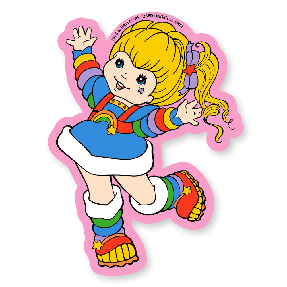 Radiant Rainbow Brite Vinyl Sticker Decal