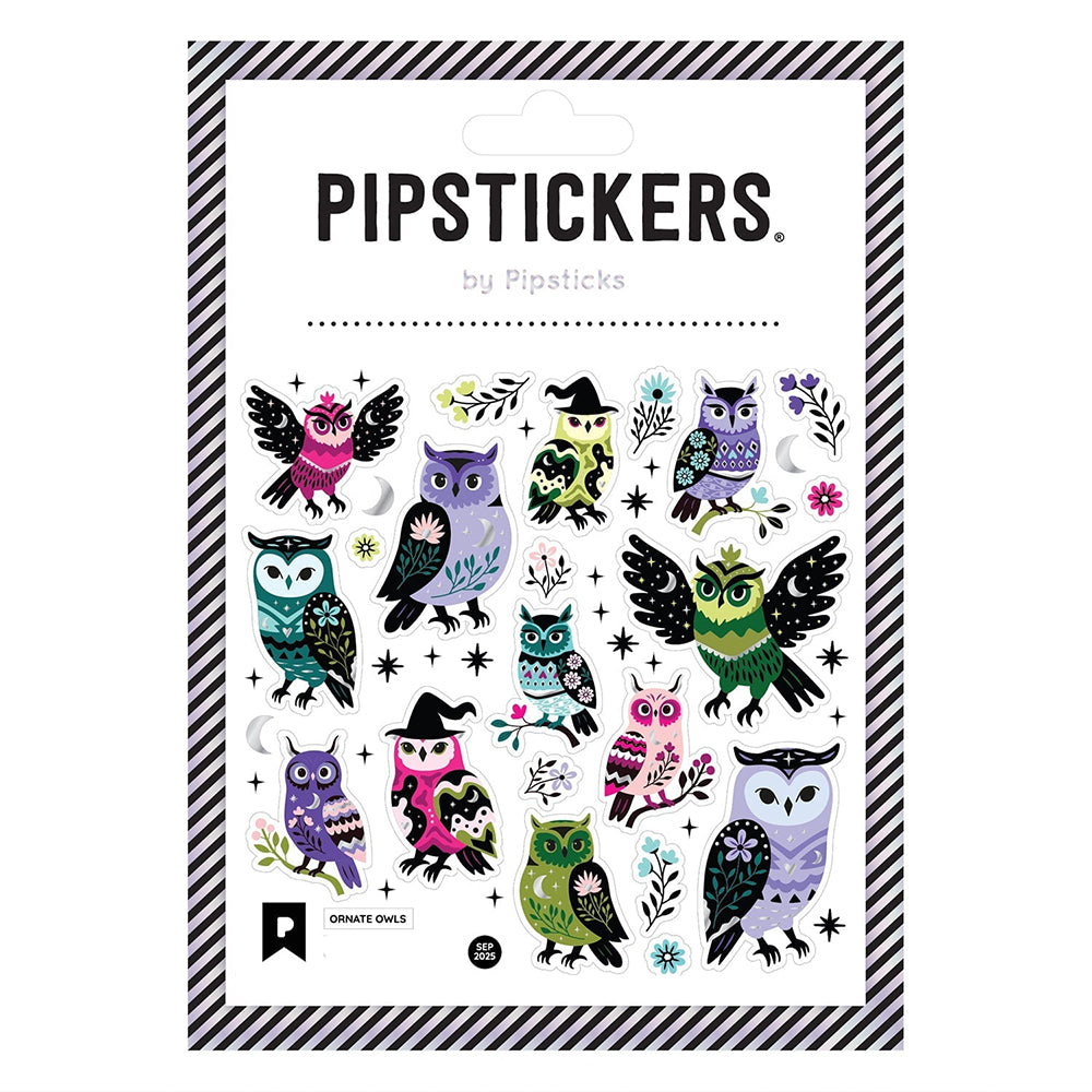 Ornate Owls Stickers