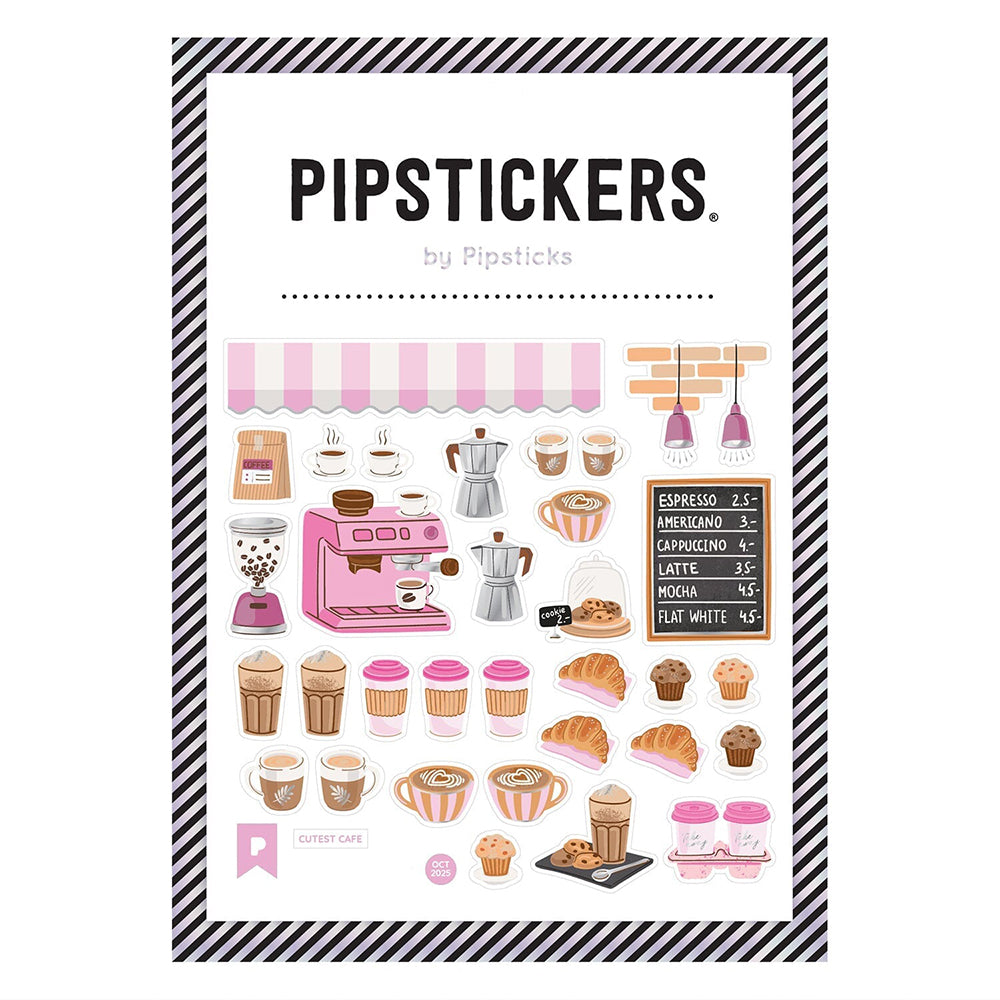 Cutest Cafe Stickers