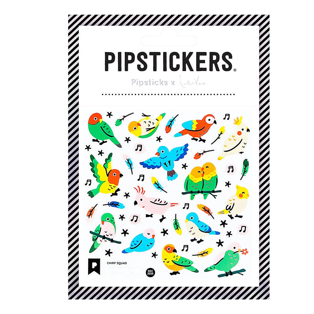 Chirp Squad Bird Stickers