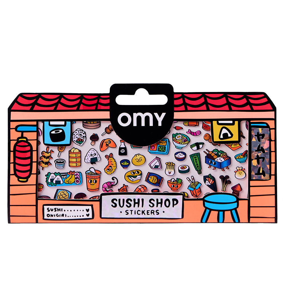Sushi Shop Micro Vinyl Stickers