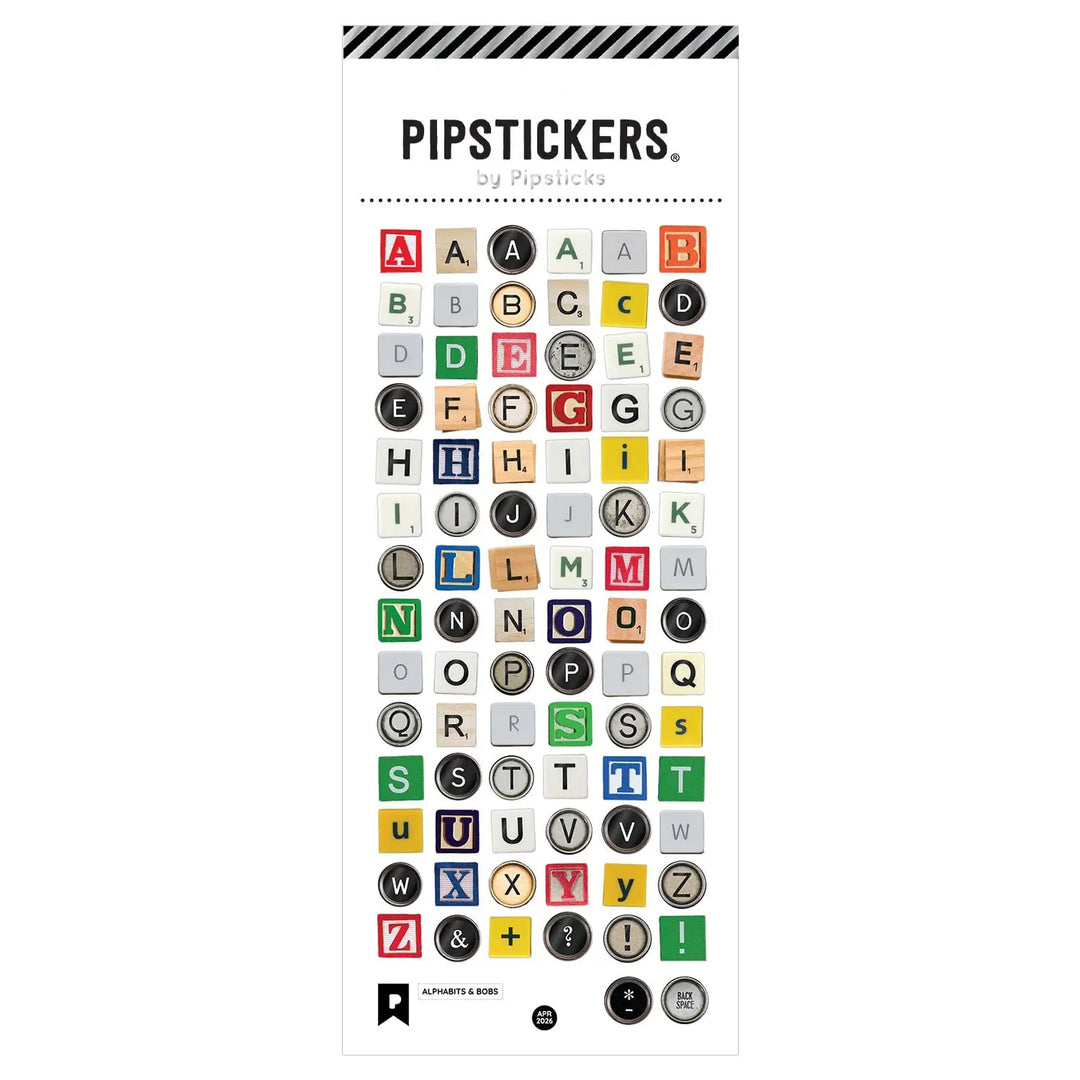 Alphabits And Bobs Stickers