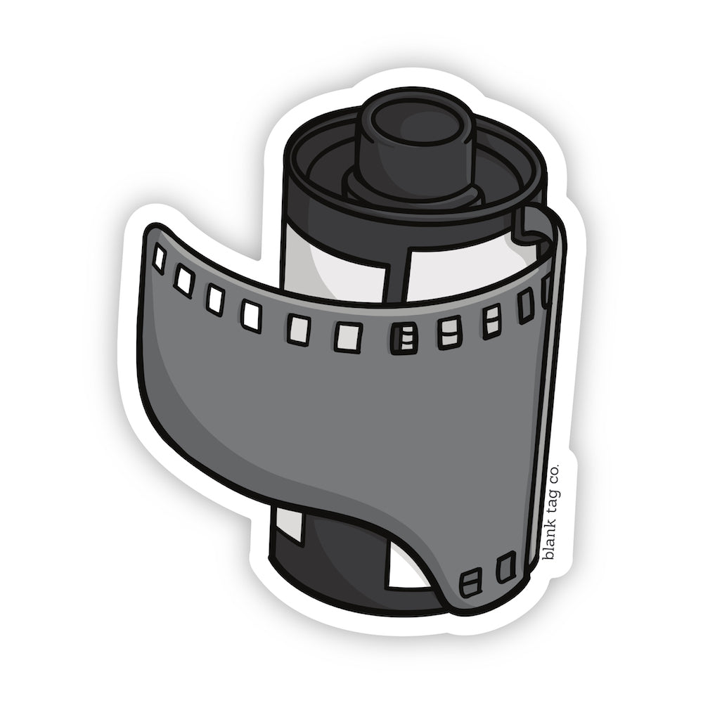 The Camera Film Roll Vinyl Sticker Decal