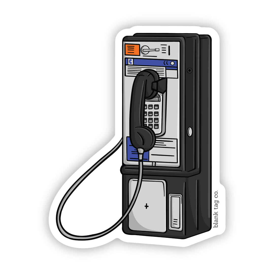 The Payphone Vinyl Sticker Decal