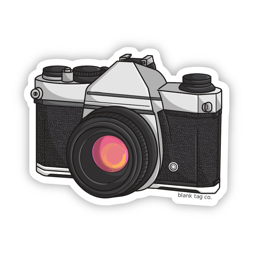 The Camera Vinyl Sticker Decal