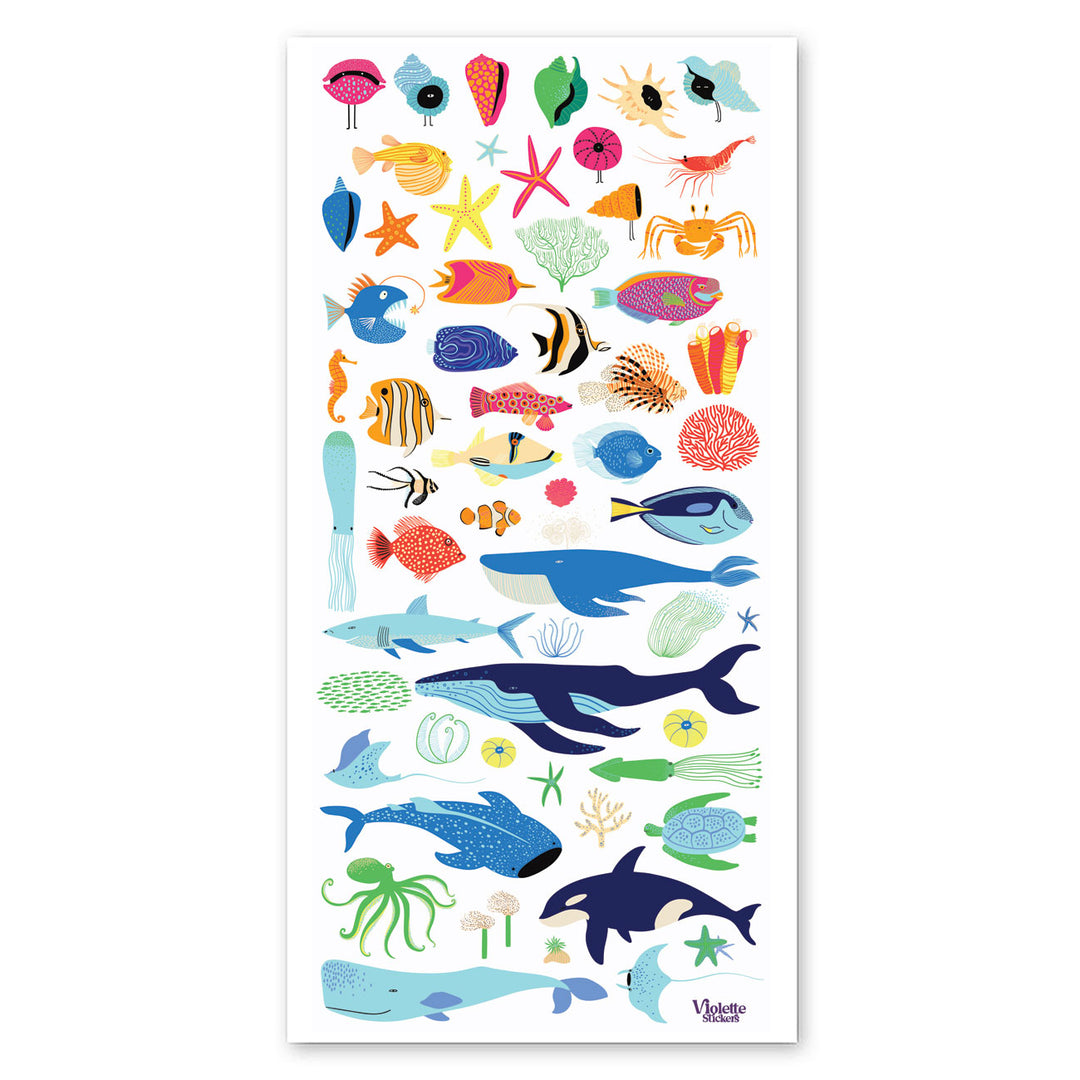 Animals in the Sea Stickers