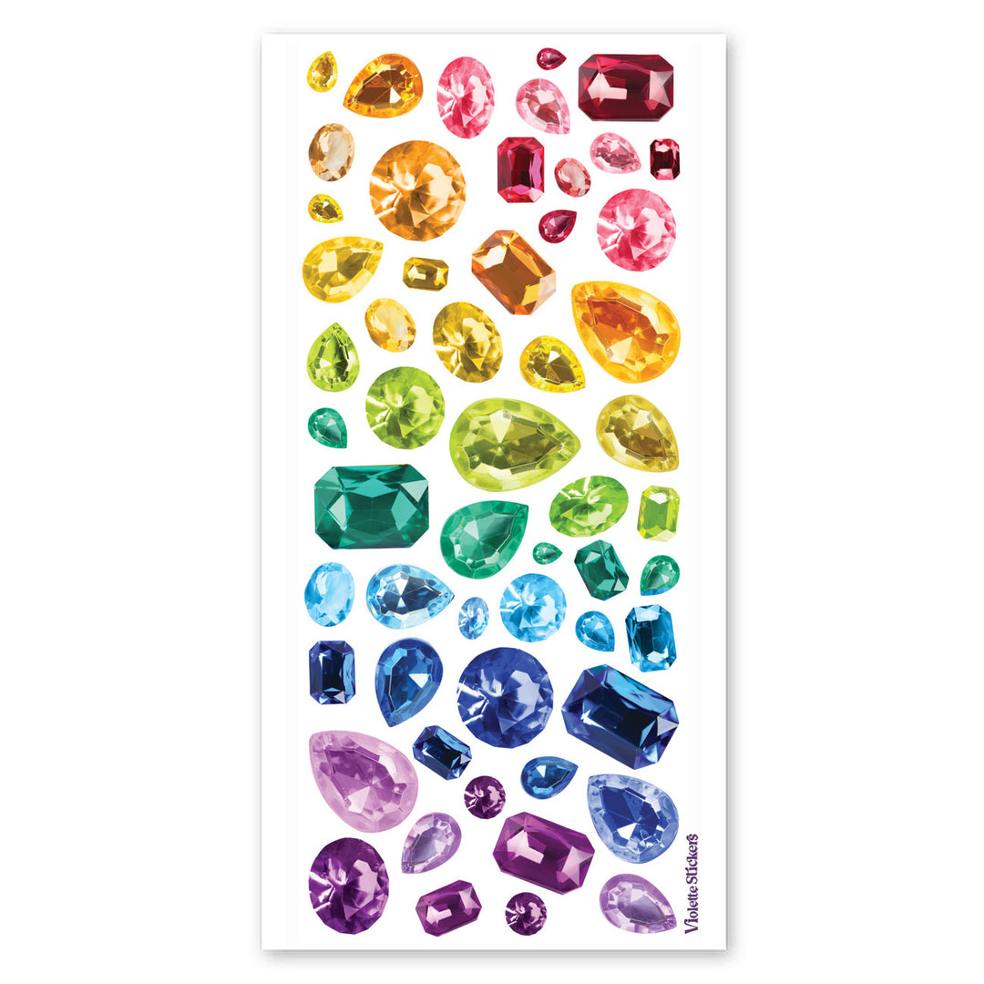 Crystal Gemstones Stickers