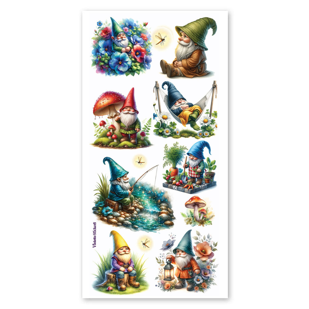 Rainbow Gnomes Stickers