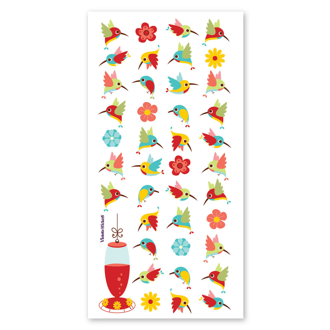 Mini Hummingbird Stickers