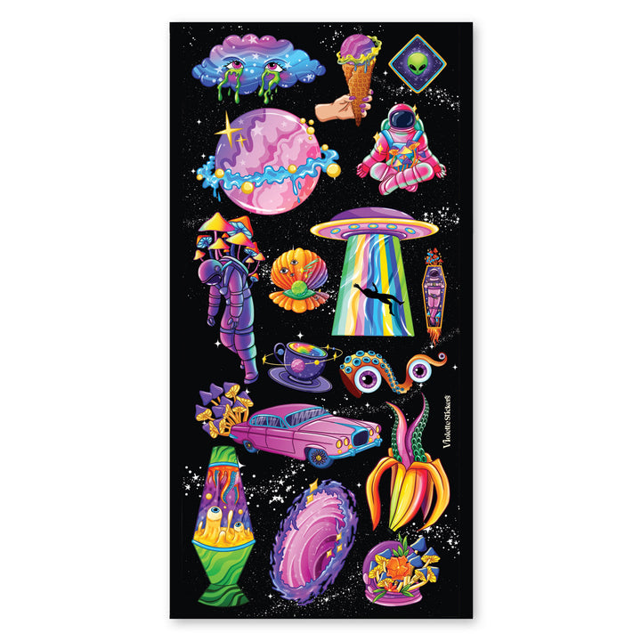 Stratosphere Sticker Space Stickers, Planets & Astronauts | Sticker Planet