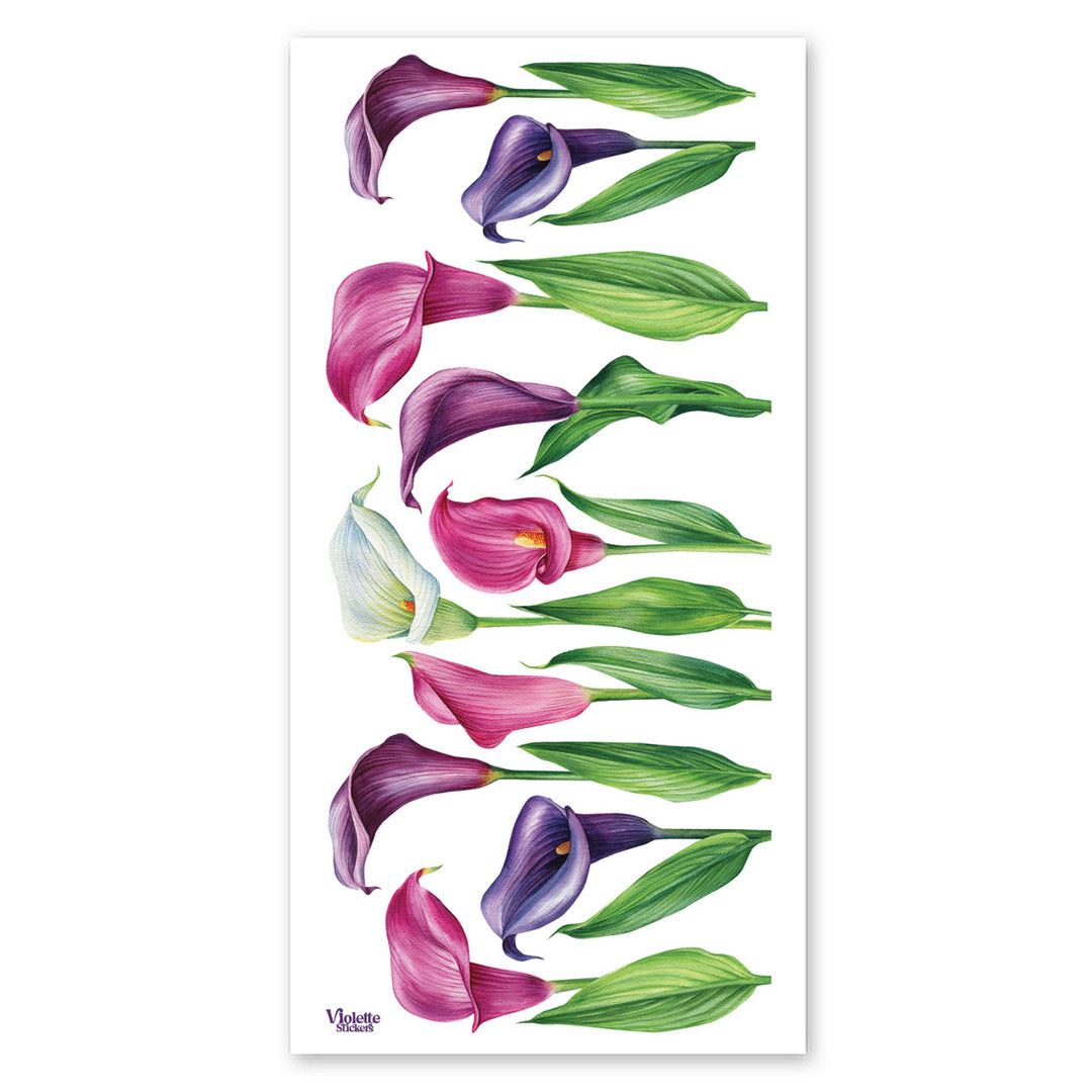 Calla Lilies Stickers