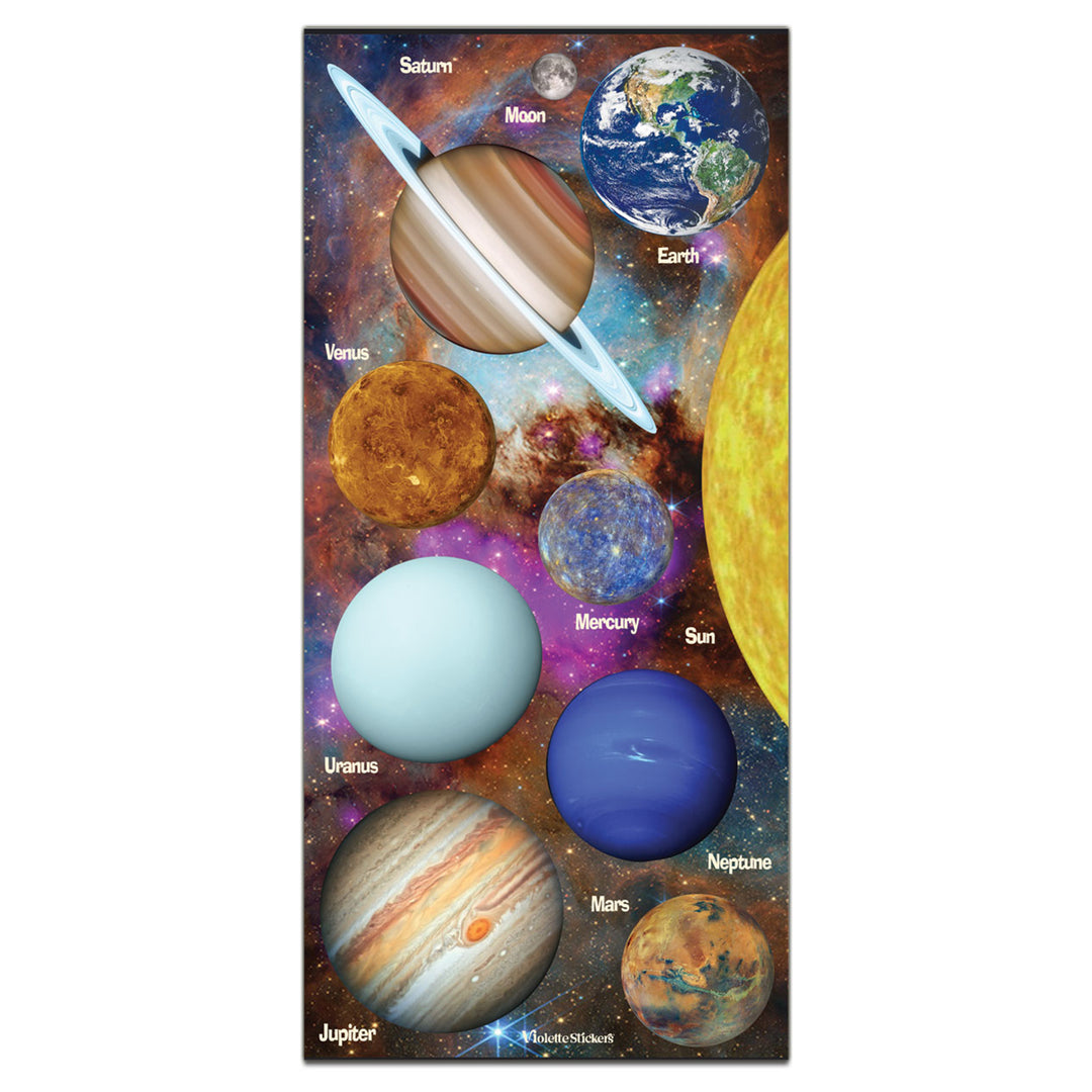 Real Planets Stickers