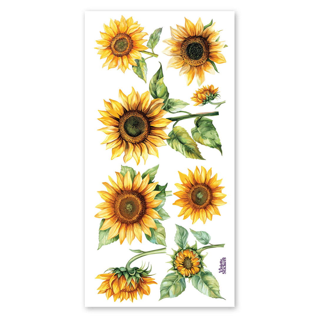 Sunflower Stems Stickers