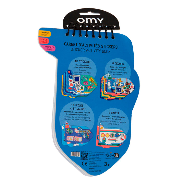 Plane Sticker Activity Book