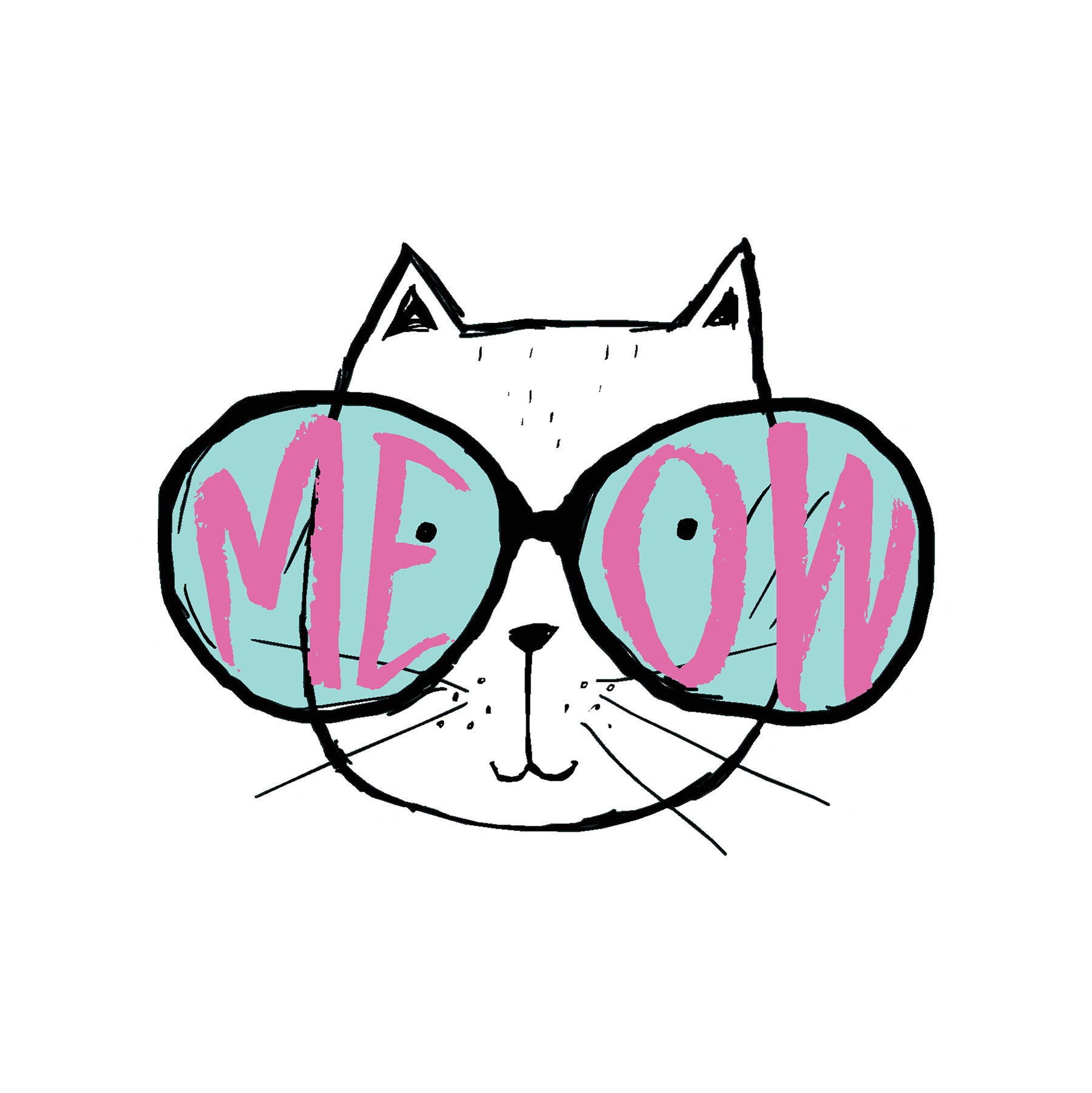 Meow Cat Vinyl Sticker Decal – Sticker Planet