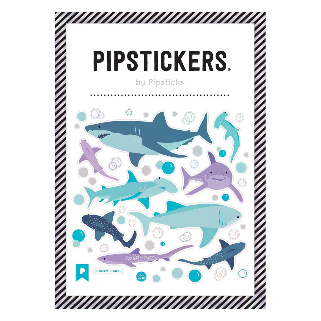 Chompy Chums Shark Stickers