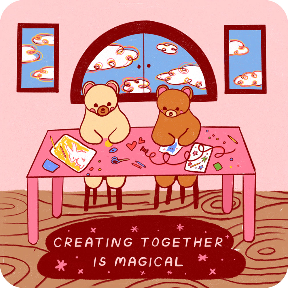 Creating Together Vinyl Sticker Decal