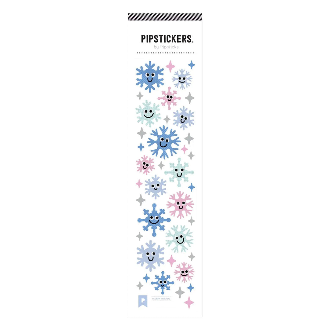 Flurry Friends Googly-Eyed Snowflake Stickers