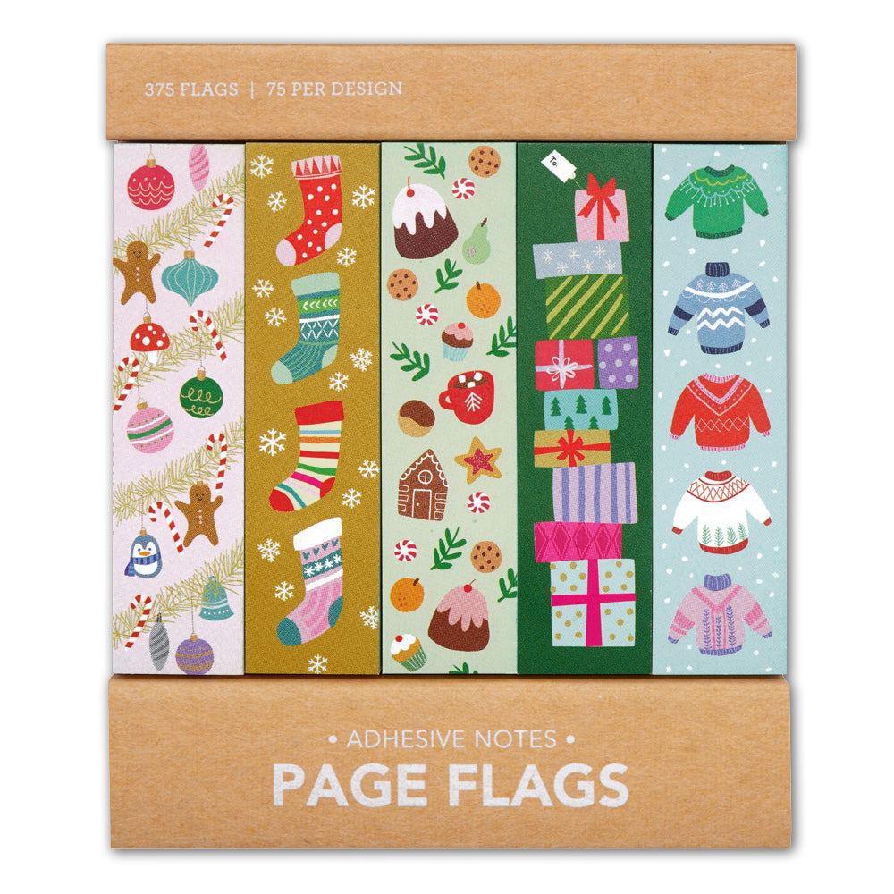 Merry Moments Christmas Sticky Page Flags