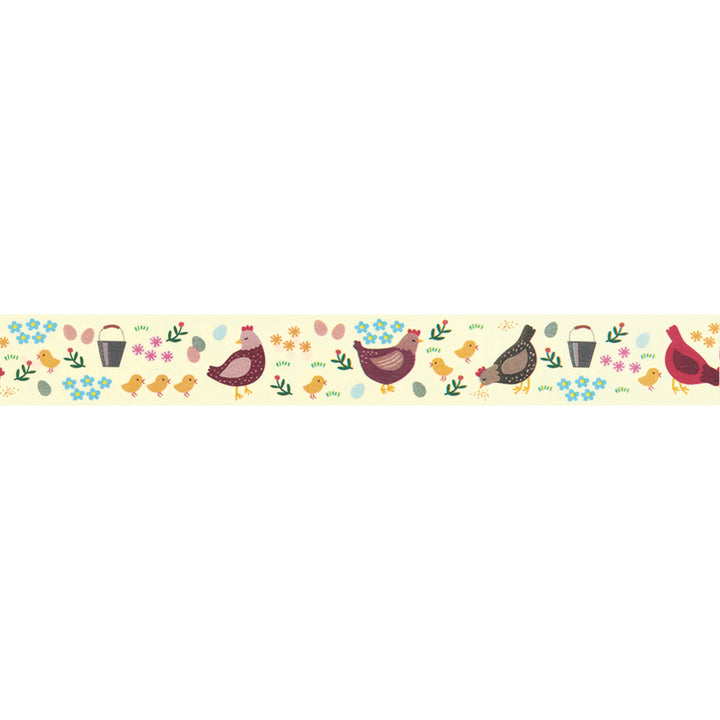 Chicken Yard Washi Tape