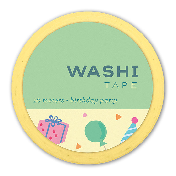 Birthday Party Washi Tape
