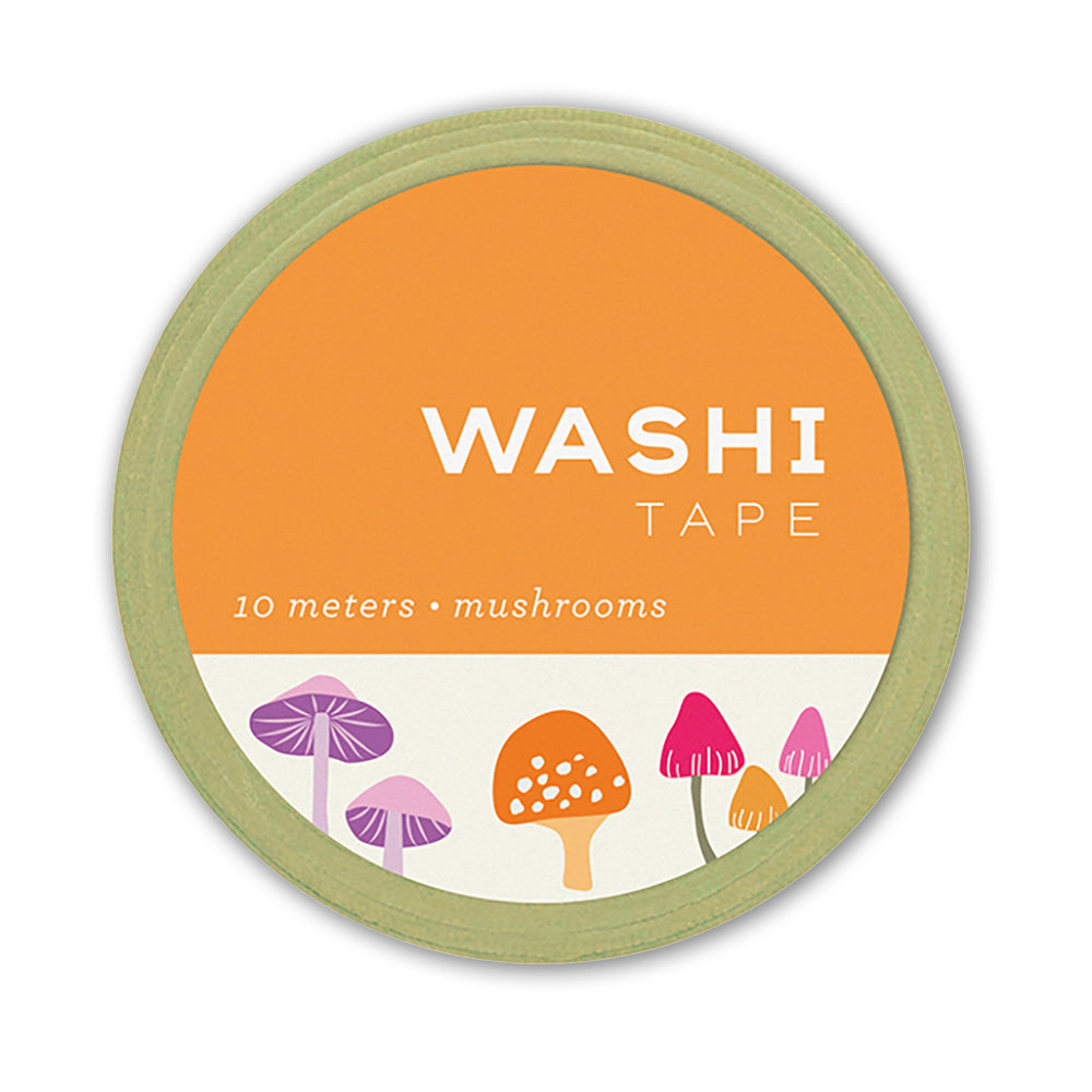 Package Of Mushrooms Washi Tape