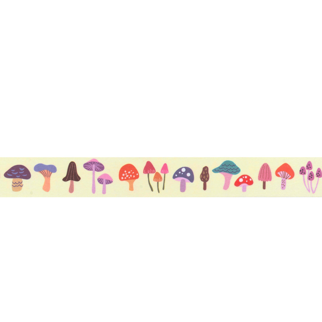 Strip of Mushrooms Washi Tape