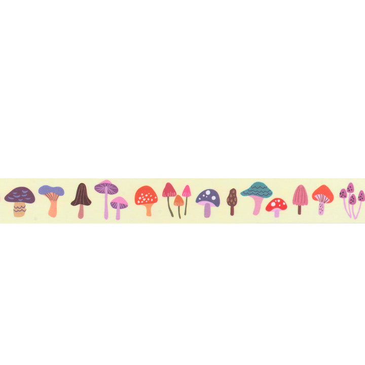 Strip of Mushrooms Washi Tape