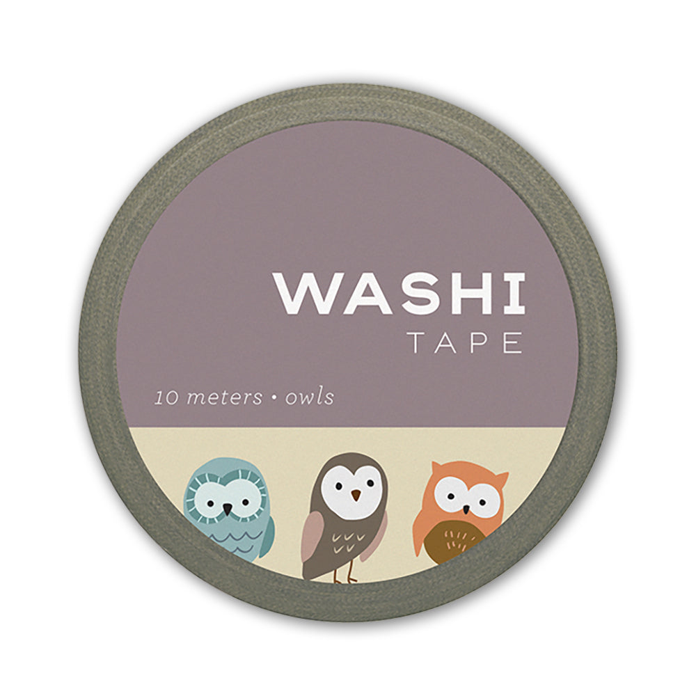 Package of Owls Washi Tape