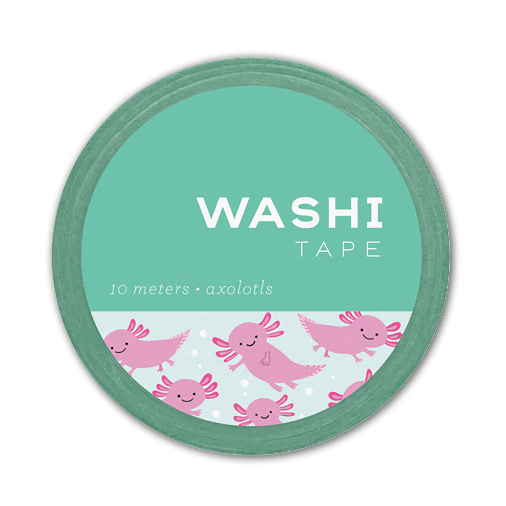 Axolotls Washi Tape Package